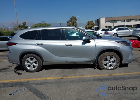 2021 Toyota Highlander Le from USA, damaged, VIN 5TDBZRBH3MS123770